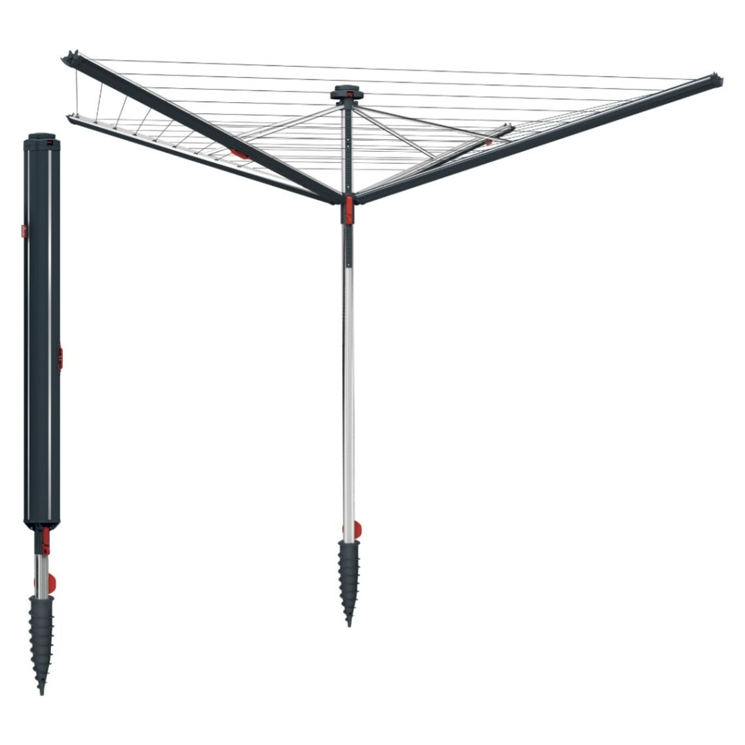 Vileda 50m Sun-Rise Outdoor Clothes Airer Vileda 50m Sun-Rise Outdoor Clothes Airer