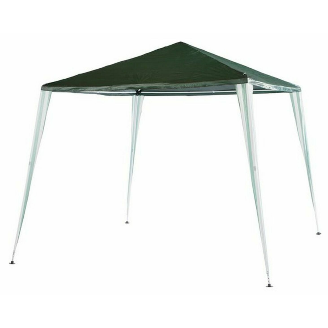 Home 2.7m x 2.7m Garden Gazebo - Green | Outdoor Patio Canopy Tent for Parties Home 2.7m x 2.7m Garden Gazebo - Green | Outdoor Patio Canopy Tent for Parties