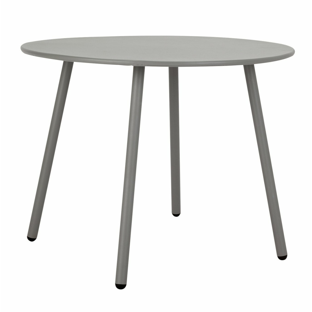 Home Ipanema 4 Seater Metal Garden Table - Grey | Grey Outdoor Dining for Patio Home Ipanema 4 Seater Metal Garden Table - Grey | Grey Outdoor Dining for Patio