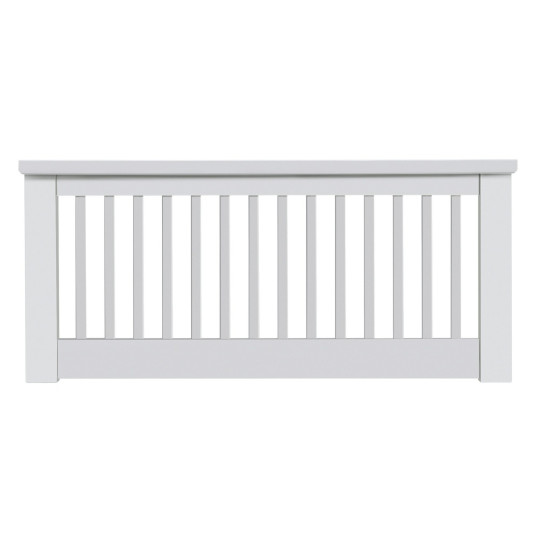 Home Aubrey Small Double Headboard - White | Minimalist white headboard