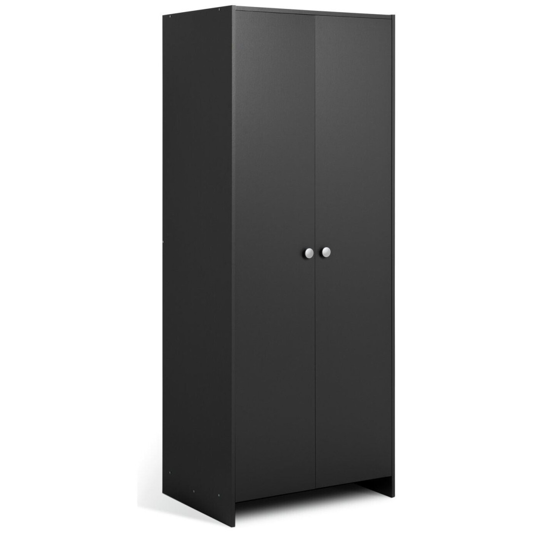 Seville 2 Door Wardrobe - Anthracite Seville 2 Door Wardrobe - Anthracite
