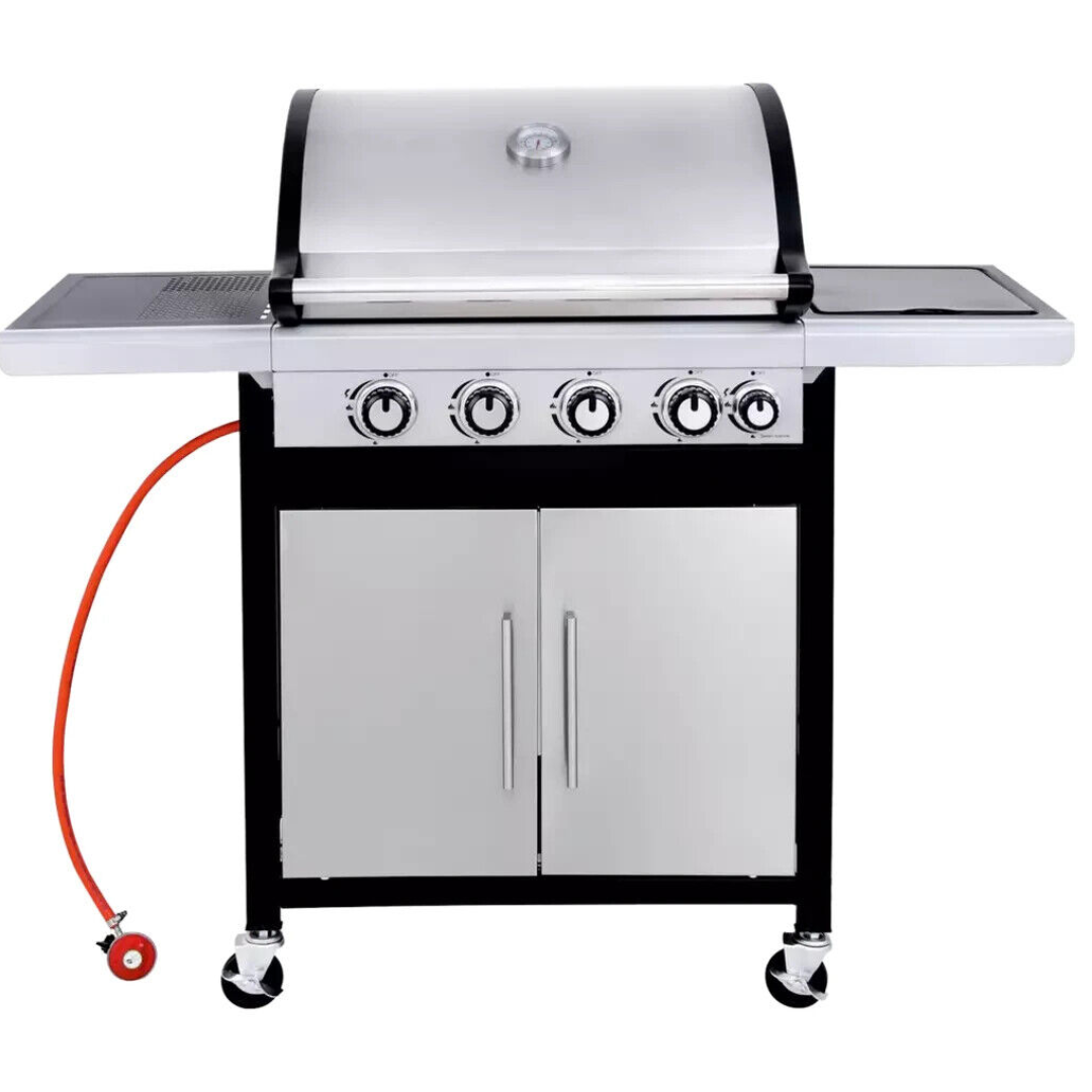 Deluxe 4 Burner Gas BBQ Deluxe 4 Burner Gas BBQ
