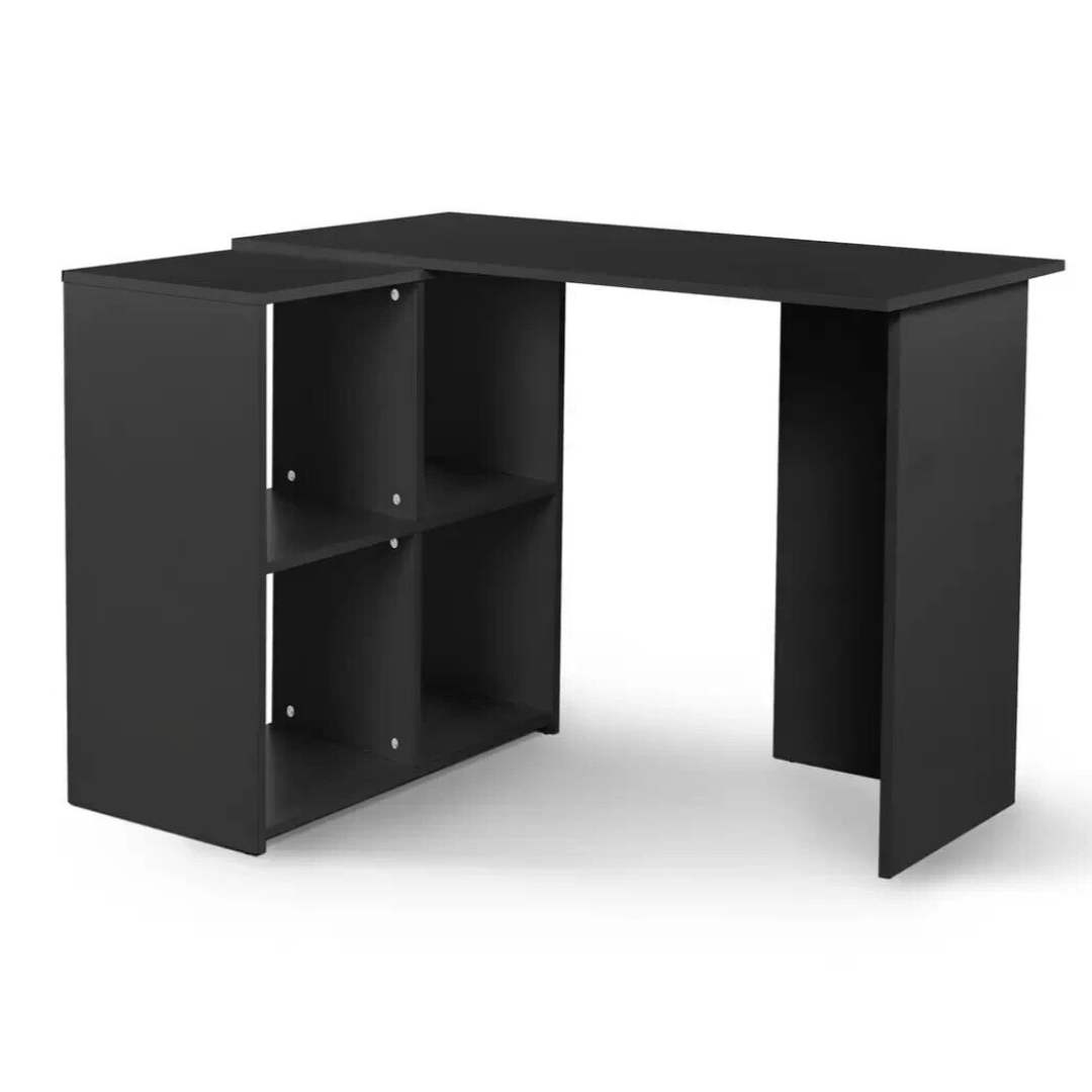 Malibu Corner Office Desk - Black | Black Corner Desk Home Office Workstation Malibu Corner Office Desk - Black | Black Corner Desk Home Office Workstation