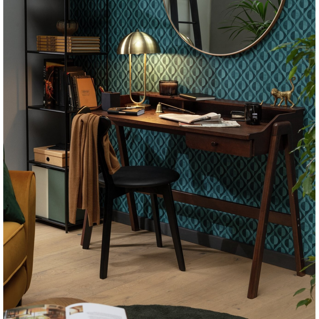 Ewell 1 Drawer Desk - Walnut Ewell 1 Drawer Desk - Walnut