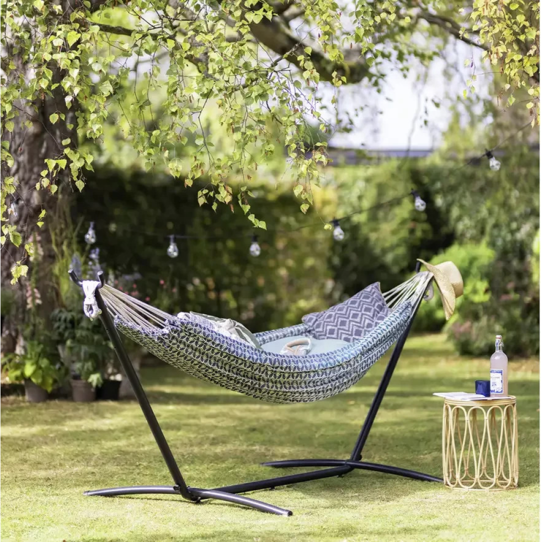 Hammock with Metal Stand | Outdoor Garden Hanging Chair Furniture Hammock with Metal Stand | Outdoor Garden Hanging Chair Furniture