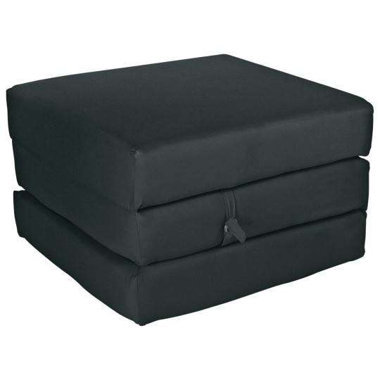 Kaikoo Single Mattress Cube - Jet Black