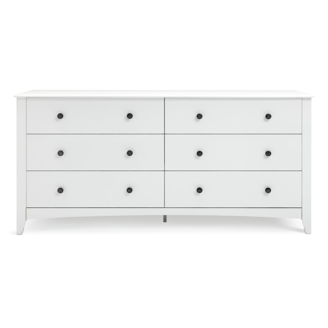Minato 6 Drawer Chest - White | Modern Everyday Storage Minato 6 Drawer Chest - White | Modern Everyday Storage