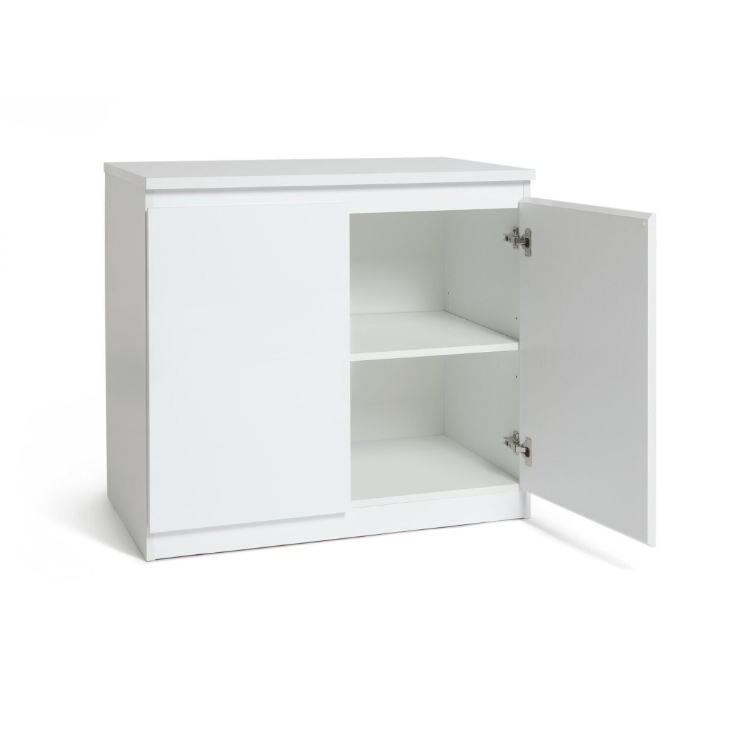 Jenson 2 Door Sideboard - White ( B Grade 13577 ) Jenson 2 Door Sideboard - White ( B Grade 13577 )