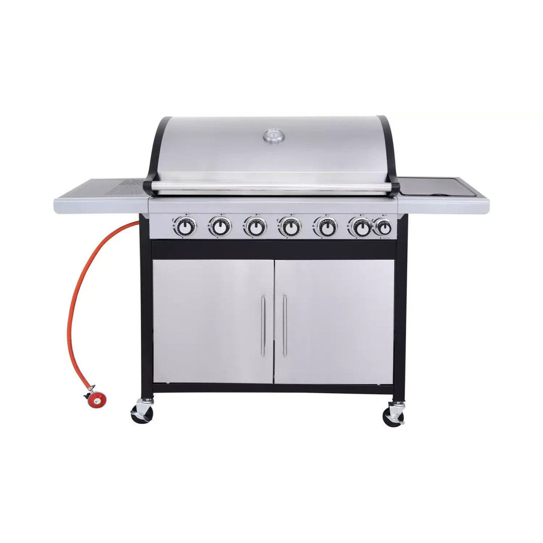 Deluxe 6 Burner Gas BBQ ( B GRADE 22840 ) Deluxe 6 Burner Gas BBQ ( B GRADE 22840 )