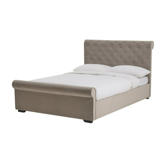 Home Harrow Double Side Lift Ottoman Bed - Grey | Elegant Home Comfort