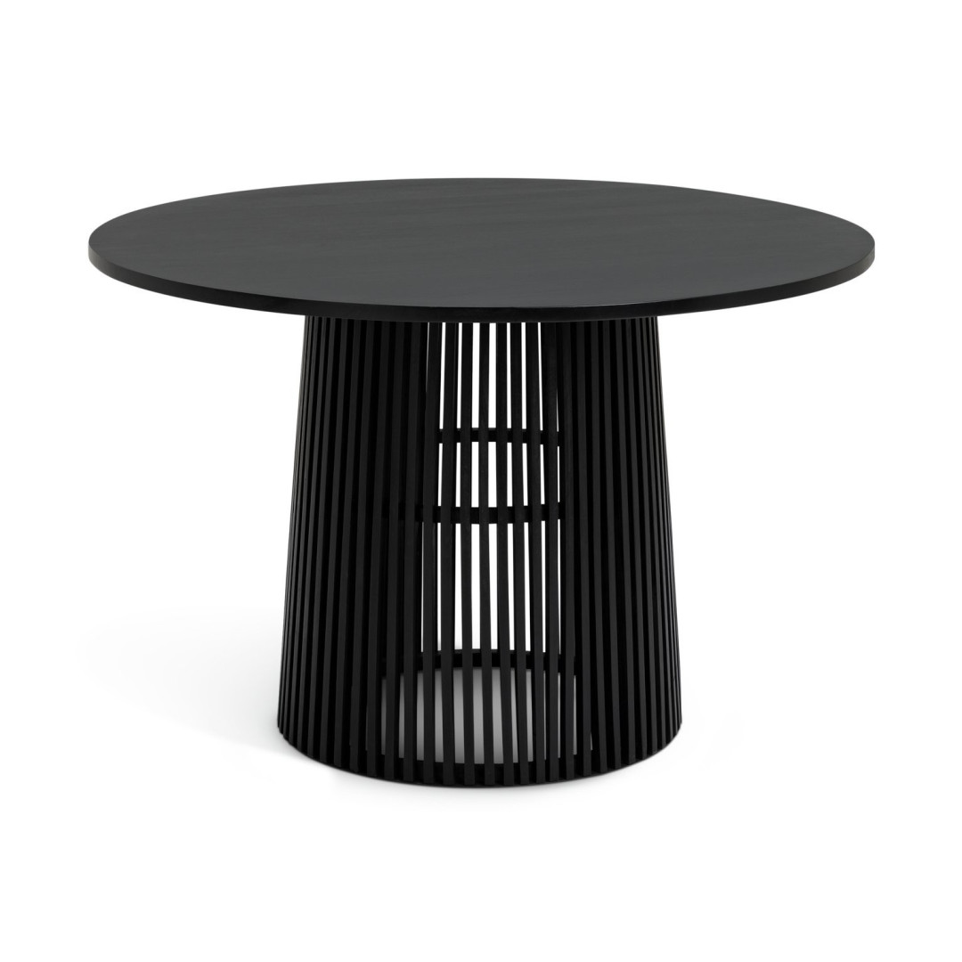 Jericho Solid Wood 4 Seater Dining Table - Black | Modern Living Room Furniture Jericho Solid Wood 4 Seater Dining Table - Black | Modern Living Room Furniture