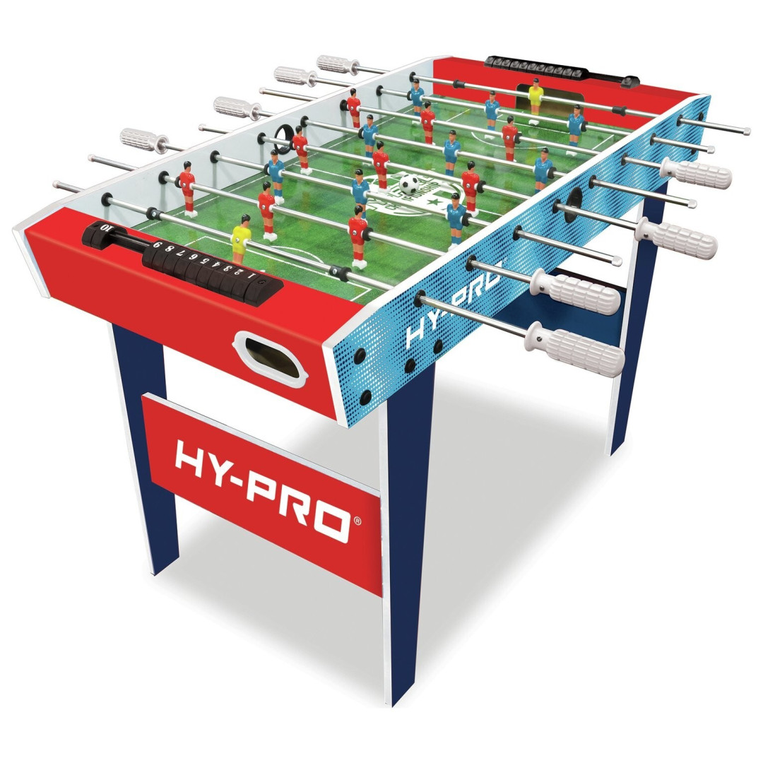 Hy-Pro 3ft Football Table | Compact Tabletop Soccer Game Kids Adults Home Office Hy-Pro 3ft Football Table | Compact Tabletop Soccer Game Kids Adults Home Office