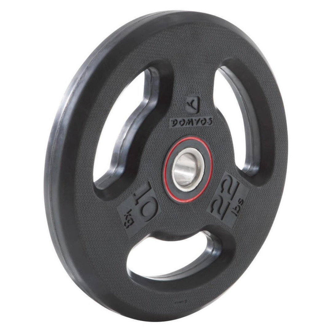 Decathlon Disc Rubber Weight - 10kg Decathlon Disc Rubber Weight - 10kg