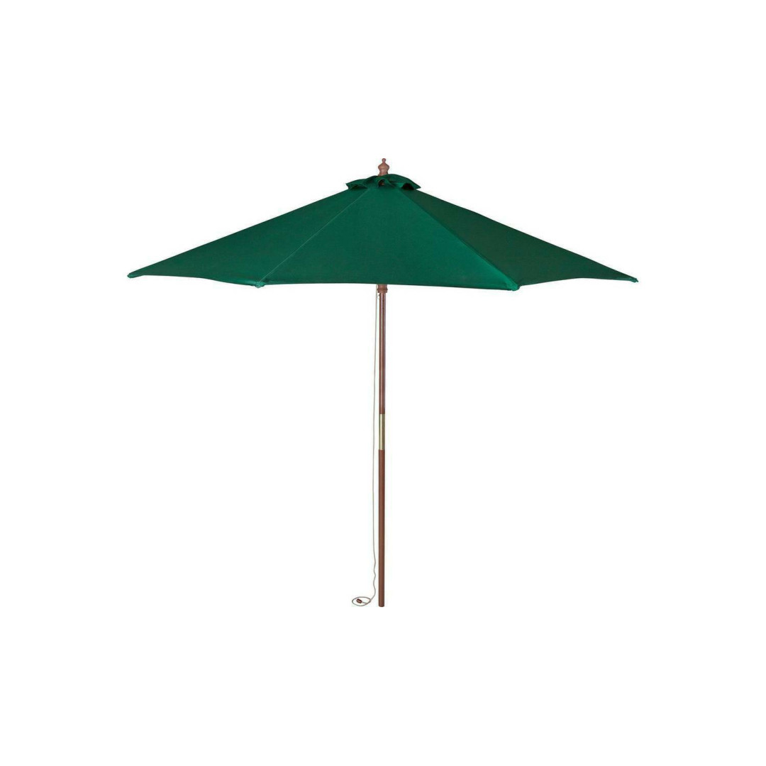 2m Water Repellent Garden Parasol - Green 2m Water Repellent Garden Parasol - Green
