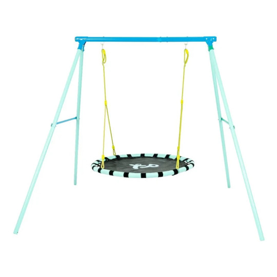 Original And Home Giant Metal Nest Swing Set 120TP | Outdoor Children's Play