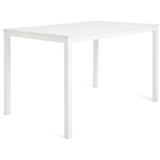 Toby Wood 4 Seater Dining Table - White ( B Grade )