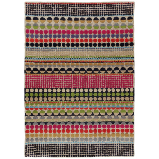 Bloomsbury Geo Wool Cut Pile Rug - 170x240cm - Multi