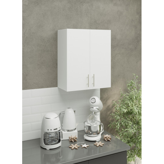 JD Greta Kitchen Wall Unit 600mm Kitchen Cabinet - White Matt (A-)