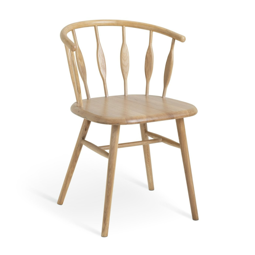 x Morris & Co. Canterbury Oak Dining Chair | Elegant Wood Craftsmanship x Morris & Co. Canterbury Oak Dining Chair | Elegant Wood Craftsmanship