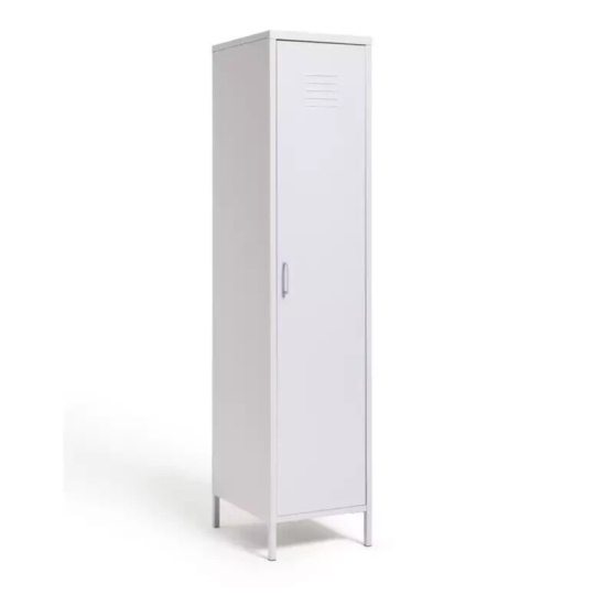  Tall 1 Door 4 Shelf Locker - Grey ( B Grade 33086 )