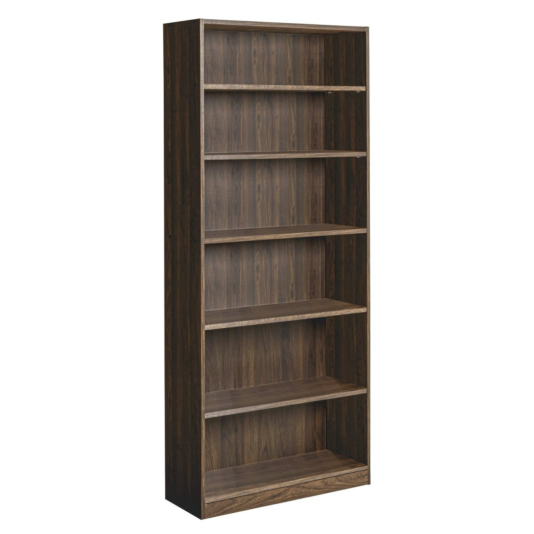 Maine Deep Bookcase - Walnut | Modern Durable Interior Tall Books Organizer Maine Deep Bookcase - Walnut | Modern Durable Interior Tall Books Organizer