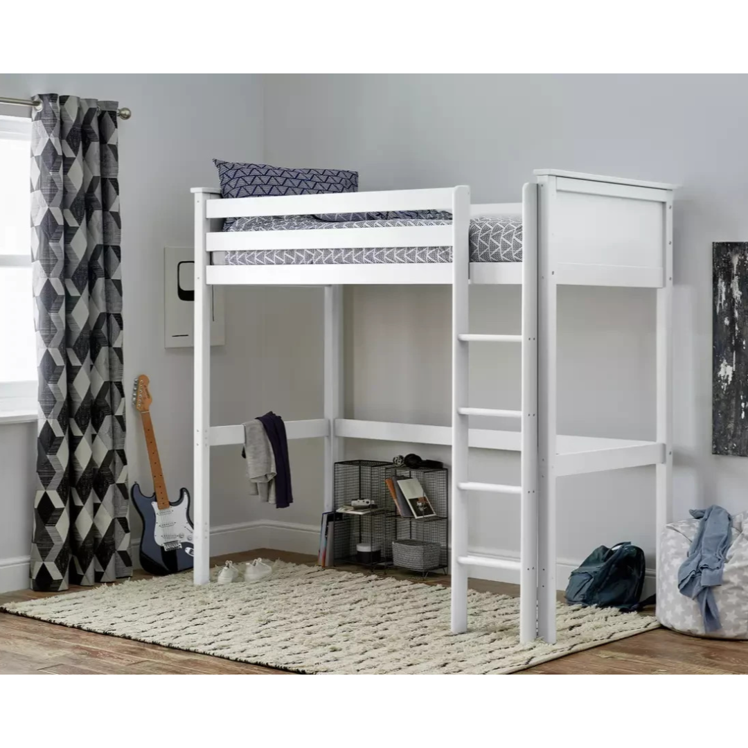 Brooklyn High Sleeper Bed Frame - White Brooklyn High Sleeper Bed Frame - White