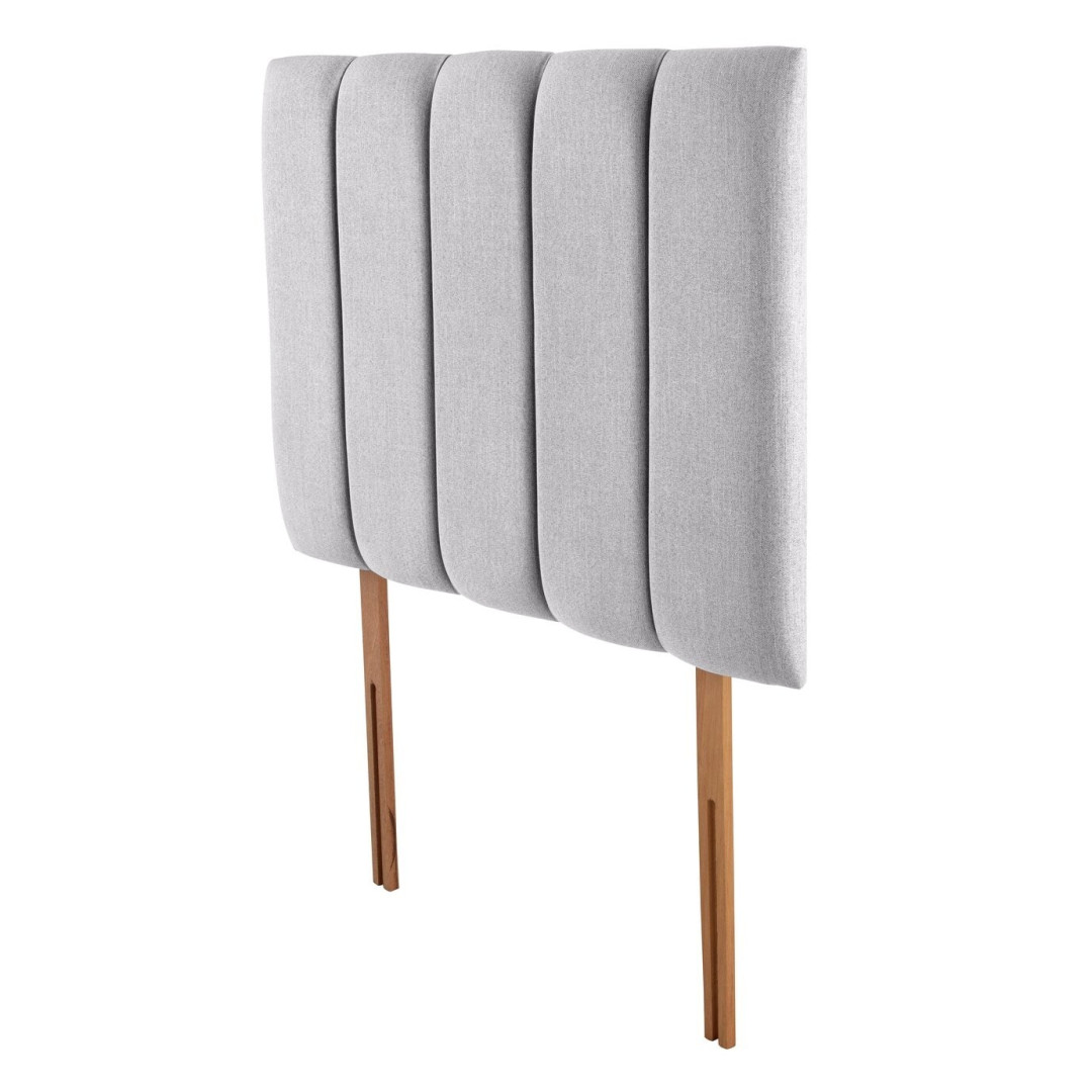 Bircham Light Grey Headboard - Single Bircham Light Grey Headboard - Single