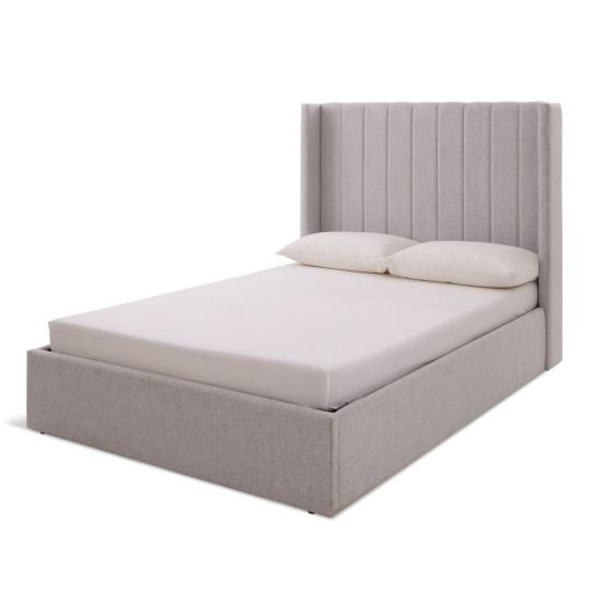 Kempley Kingsize End Lift Ottoman Bed - Grey | Elegant Sleep Space
