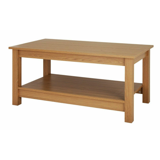 Malibu Coffee Table - Oak Effect | Oak Effect Living Room Table Modern Furniture
