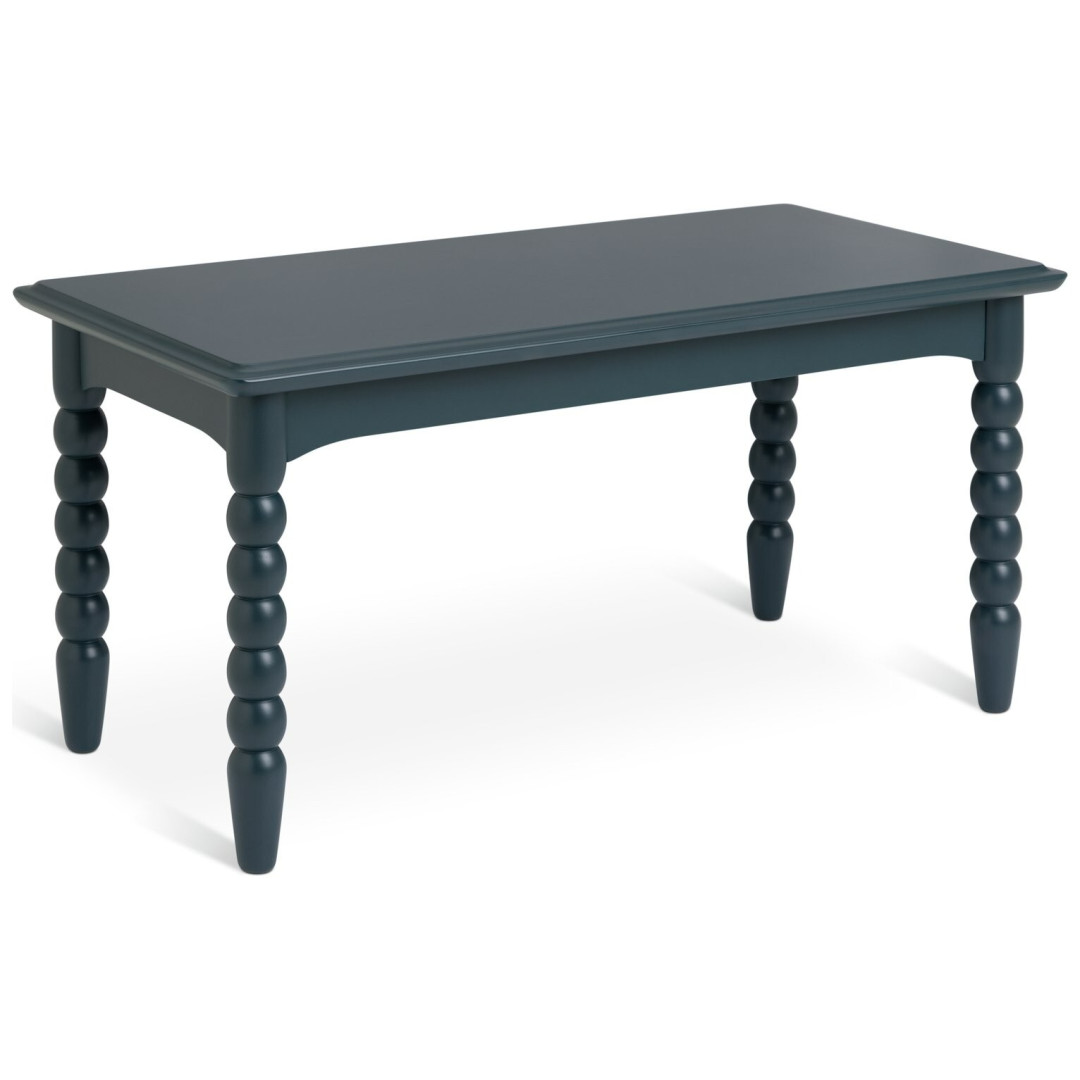 Blaire Bobbin Coffee Table - Navy (B Grade) Blaire Bobbin Coffee Table - Navy (B Grade)