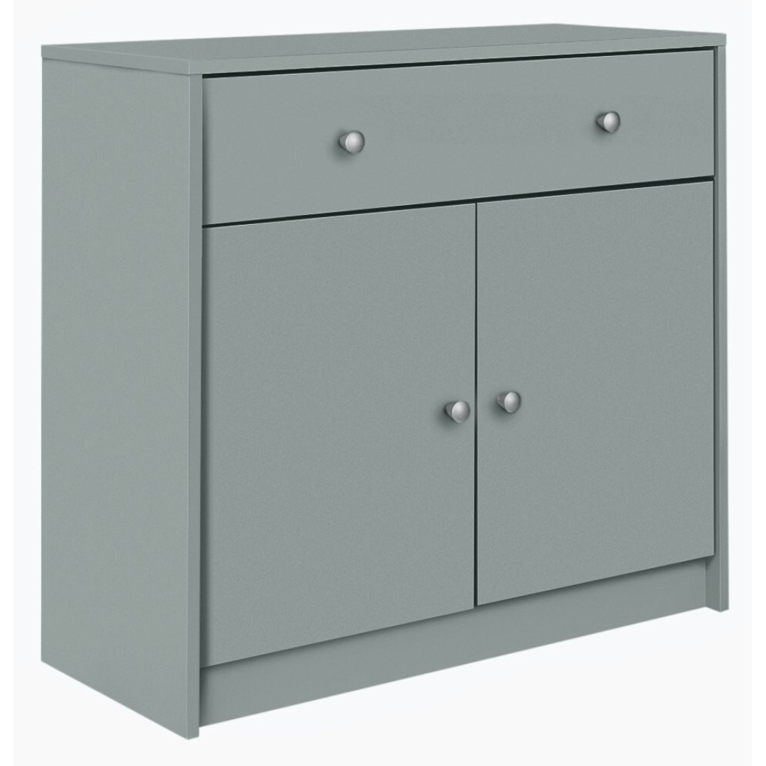Maine 2 Door 1 Drawer Sideboard - Grey Maine 2 Door 1 Drawer Sideboard - Grey