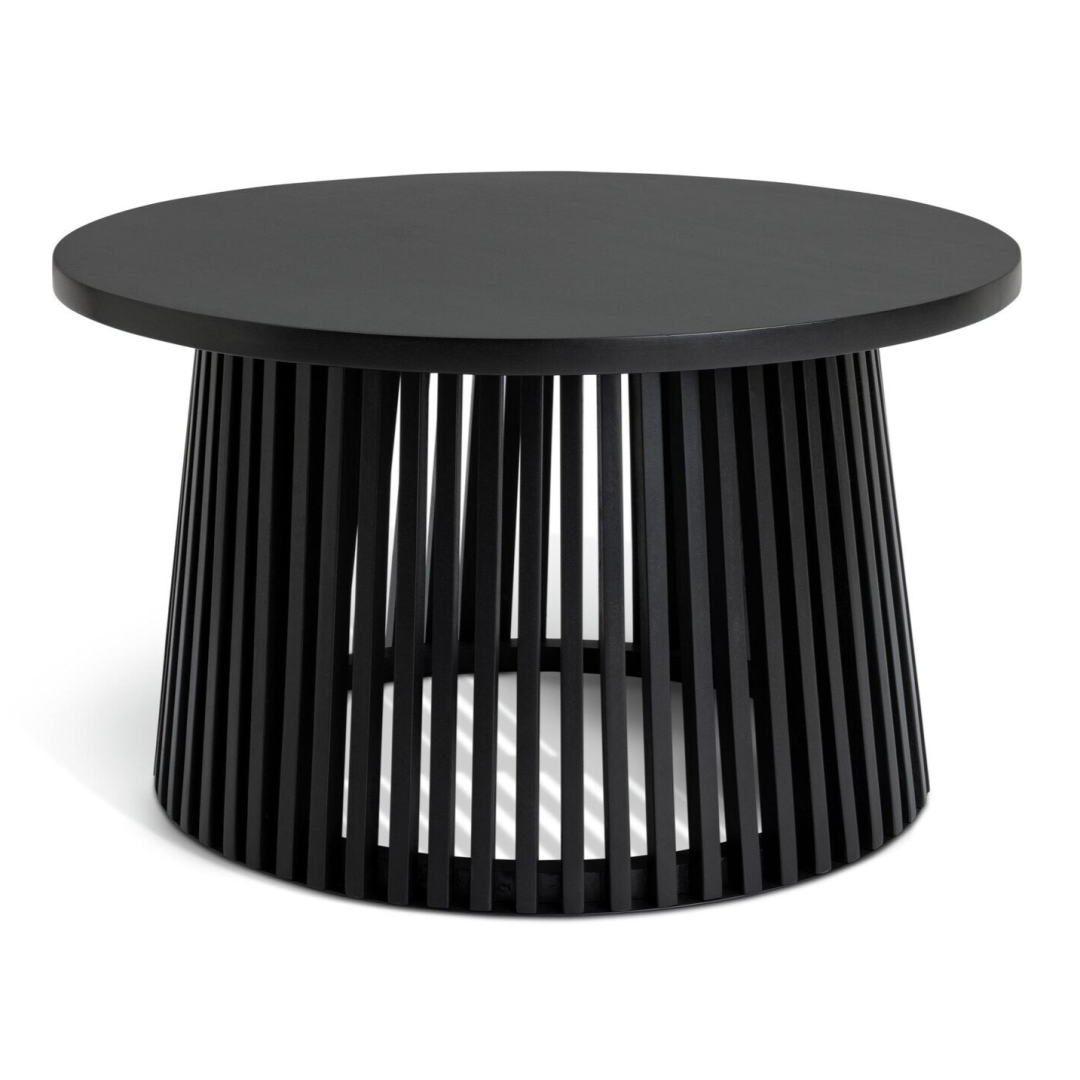 Jericho Round Coffee Table Black | Modern Design Living ( B Grade ) Jericho Round Coffee Table Black | Modern Design Living ( B Grade )