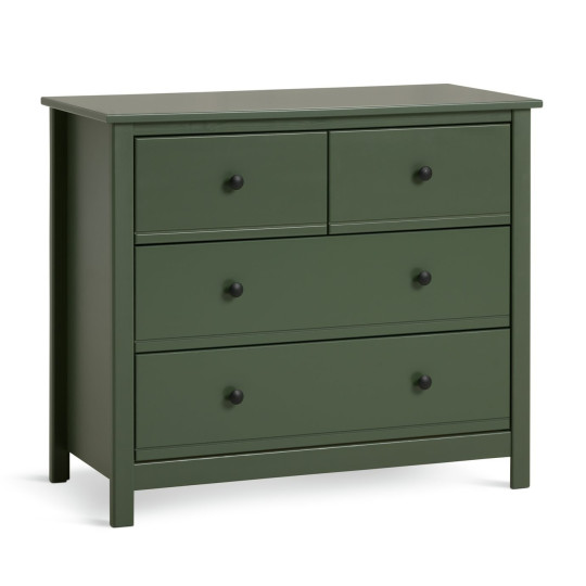 Brooklyn 4 Drawer Chest - Green (B Grade)
