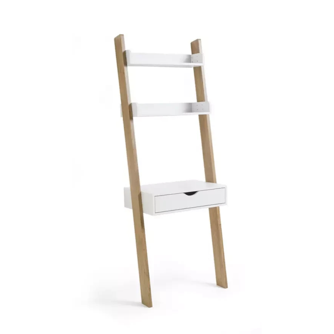 Ladder Office Desk - White Ladder Office Desk - White