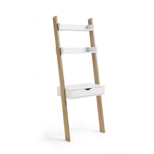 Ladder Office Desk - White