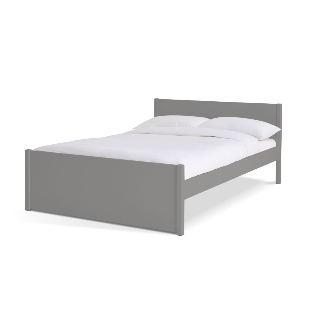Jenson Small Double Wooden Bed Frame - Grey | Modern Bedroom Furniture Bedstead Jenson Small Double Wooden Bed Frame - Grey | Modern Bedroom Furniture Bedstead