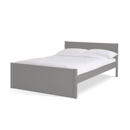 Jenson Small Double Wooden Bed Frame - Grey | Modern Bedroom Furniture Bedstead