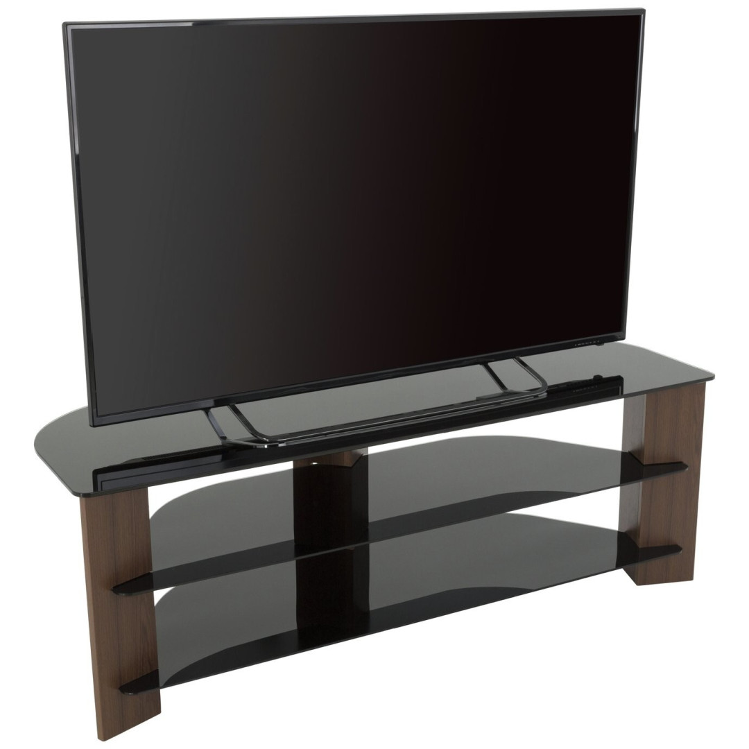 AVF Wood Effect Up To 65 Inch TV Corner Stand Walnut | Modern Living Furniture AVF Wood Effect Up To 65 Inch TV Corner Stand Walnut | Modern Living Furniture