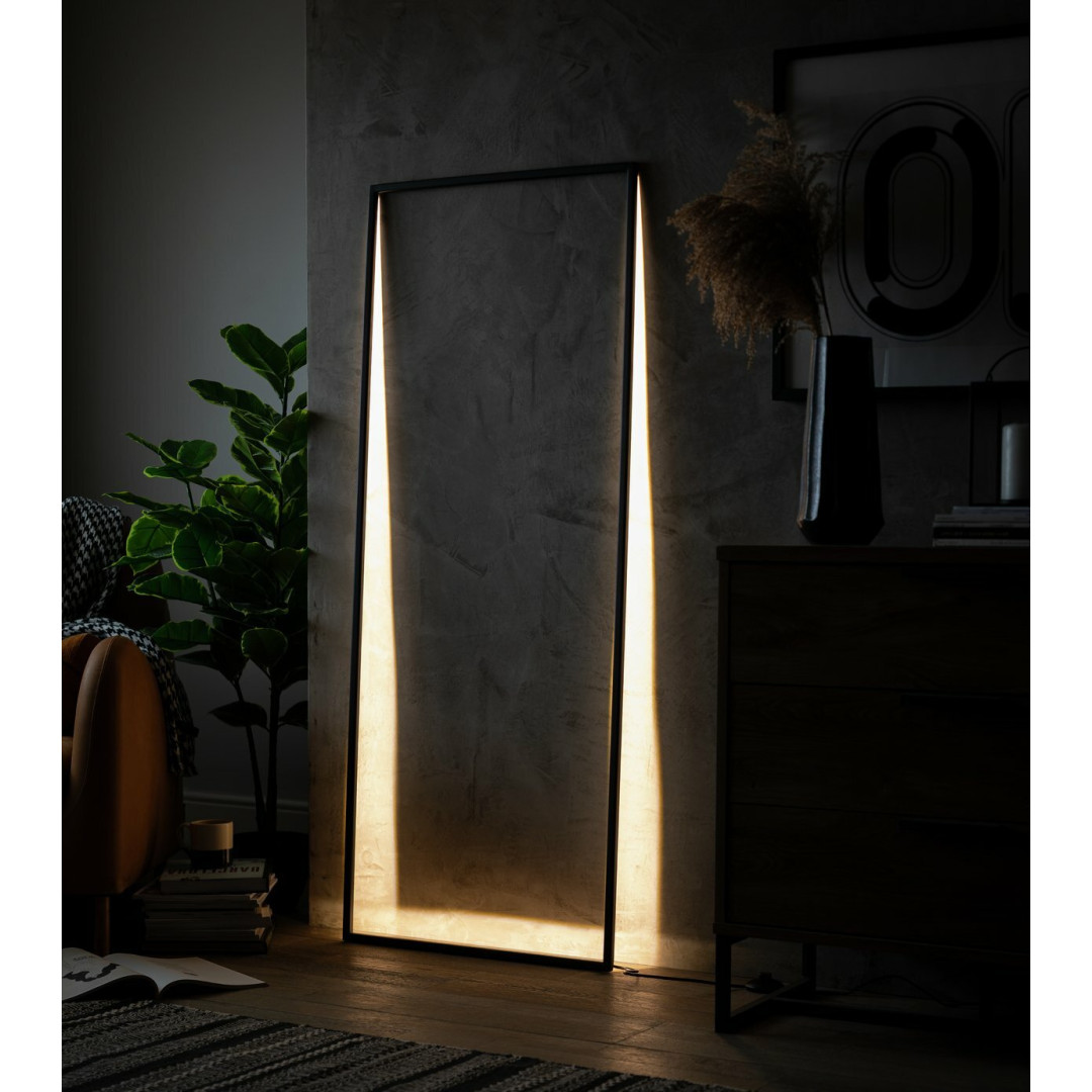 Scarcus Frame LED Floor lamp - Black | Adjustable Standing Light Living Scarcus Frame LED Floor lamp - Black | Adjustable Standing Light Living
