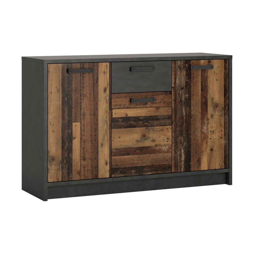 Nubi 3 Door 1 Drawer Chest - Wood Effect ( B Grade 38854 - 38856 ) Nubi 3 Door 1 Drawer Chest - Wood Effect ( B Grade 38854 - 38856 )