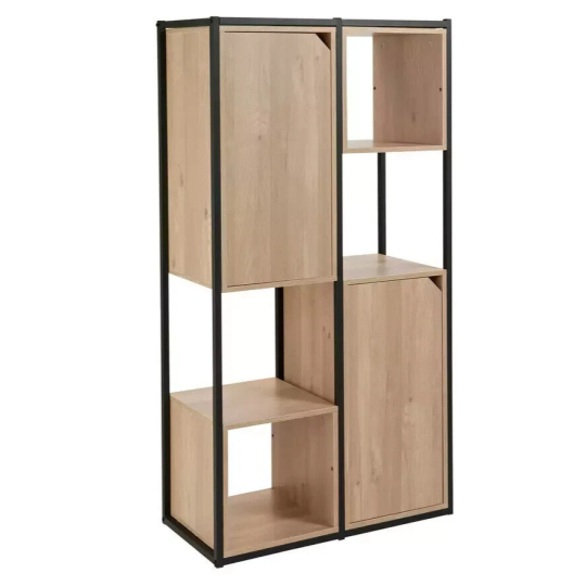 Loft Living Shelving Unit - Light Oak | Modern Display Storage Unit