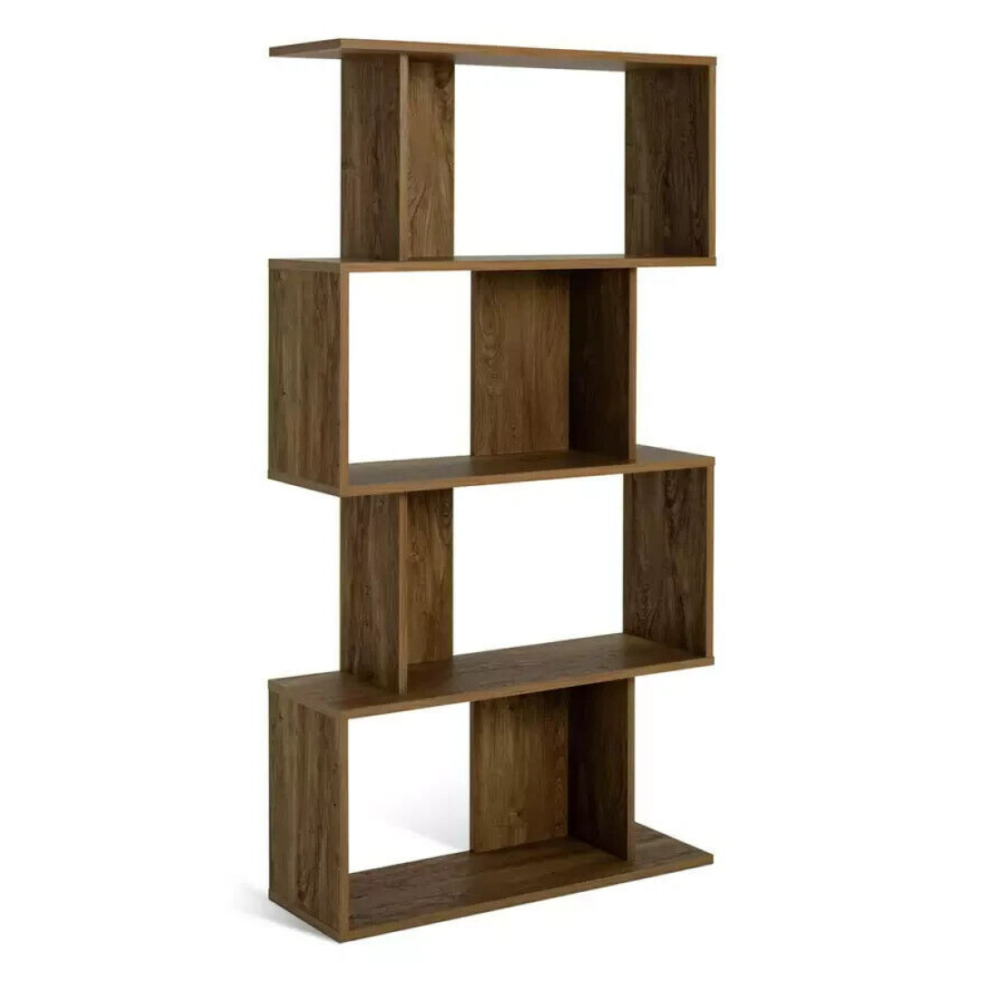 Nomad Blocked Bookcase - Oak ( B Grade 33725 ) Nomad Blocked Bookcase - Oak ( B Grade 33725 )