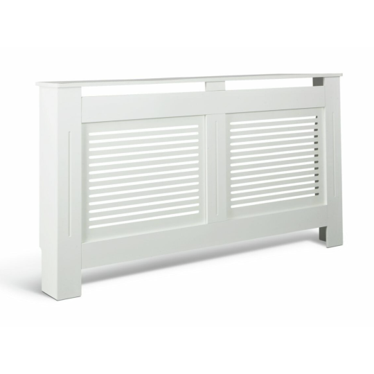 Austin Large Radiator Cover - White | Heater Cover Box Grill Panel