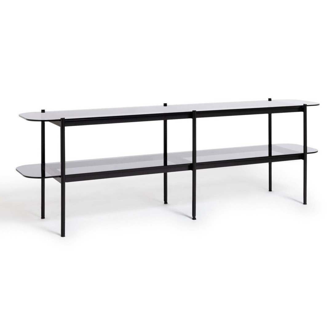 Neo 2 Shelf Large TV Unit - Black Neo 2 Shelf Large TV Unit - Black