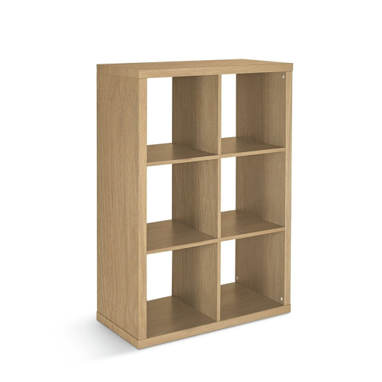 Squares Plus 6 Cube Storage Unit - Dark Oak