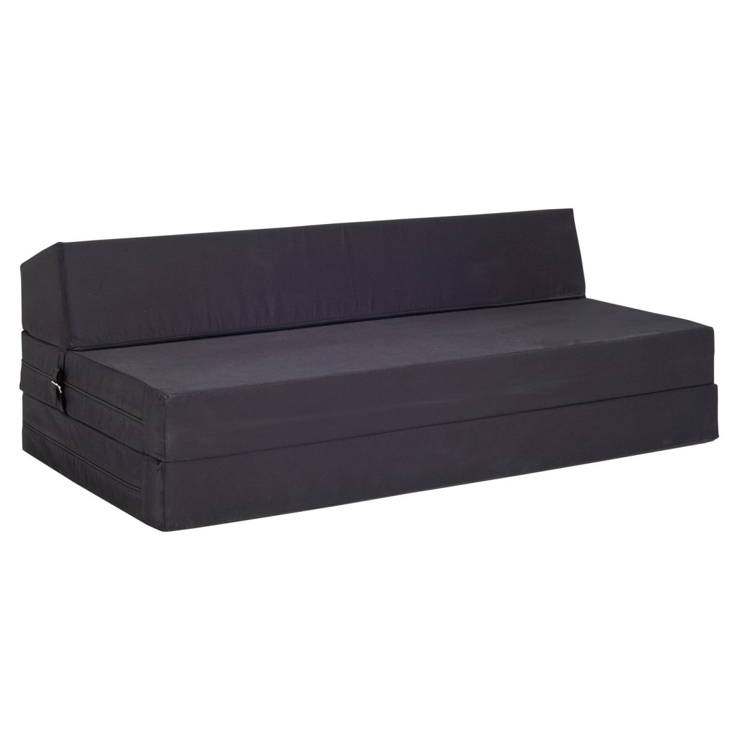 Kaikoo Double Fabric Chairbed - Jet Black Kaikoo Double Fabric Chairbed - Jet Black