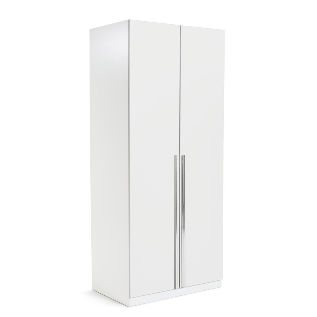 Munich 2 Door Wardrobe - White | Double door wardrobe Munich 2 Door Wardrobe - White | Double door wardrobe