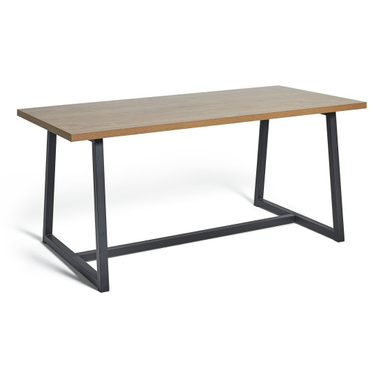 Nomad 6 Seater Dining Table - Oak Effect (B Grade)