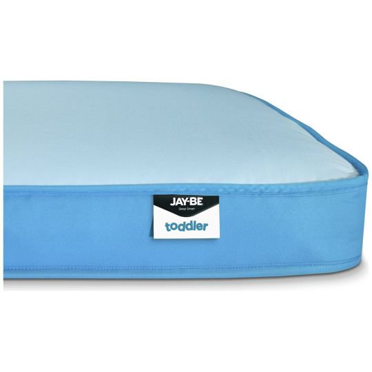 Jay-Be Waterproof Anti-Allergy Spring Toddler Mattress | Kids Bed Foam Support