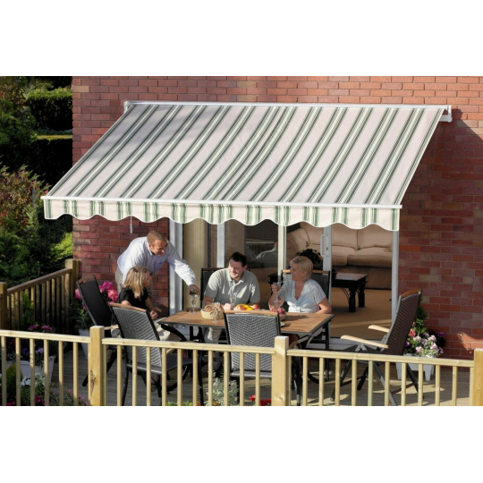 Greenhurst Ascot Garden Awning - 2.5m | Outdoor Patio Sun Shade Canopy Shelter